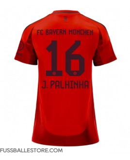 Günstige Bayern Munich Joao Palhinha #16 Heimtrikot Damen 2024-25 Kurzarm